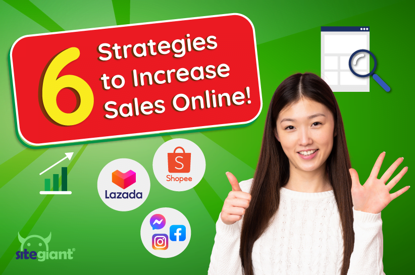 6 Strategies to Increase Sales Online