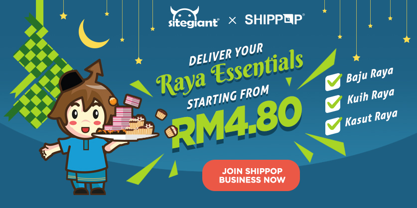 Enjoy Special Rates to Deliver Raya Essentials with Shippop Business