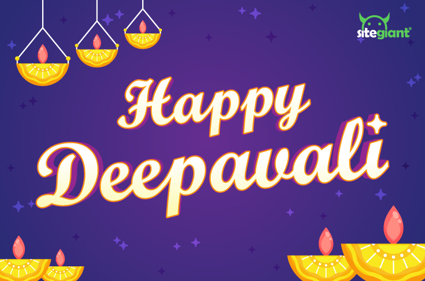 Holiday Announcement for Deepavali SiteGiant