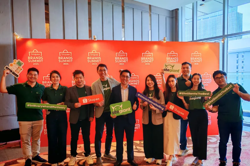 SiteGiant joined shopee brands summit 2025