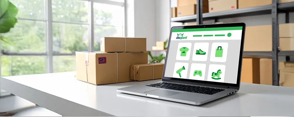 Comparison of popular website builders for e-commerce with different online shop designs